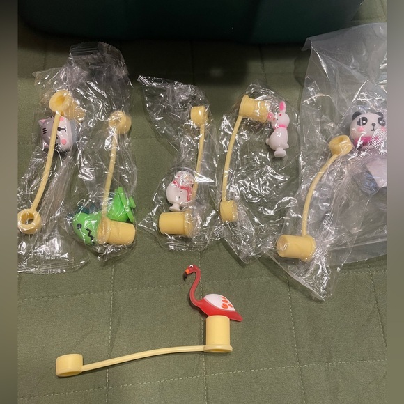 6 piece Straw Cover - Picture 1 of 1